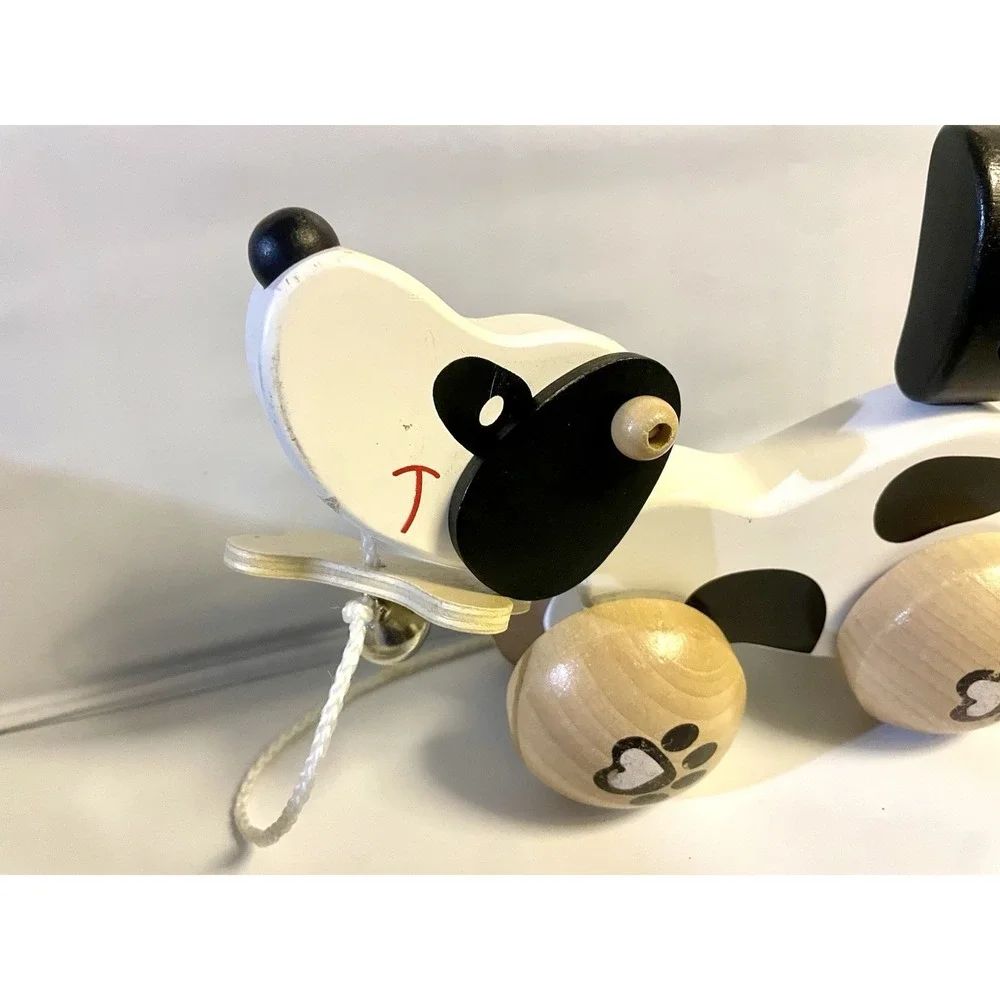 Classic World Wooden‎ Pull Dog Toy